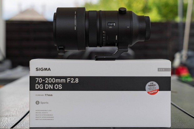 Sigma 70-200mm f/2.8 DG DN OS Sport 70-200 Sony E objektív eladó