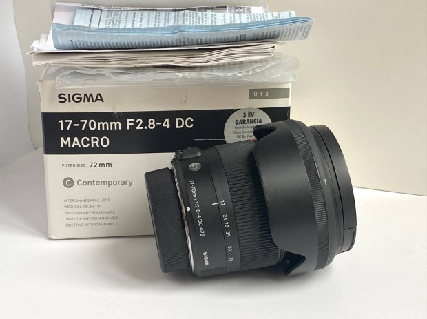 Sigma DC 17-70mm OS HSM Contemporary