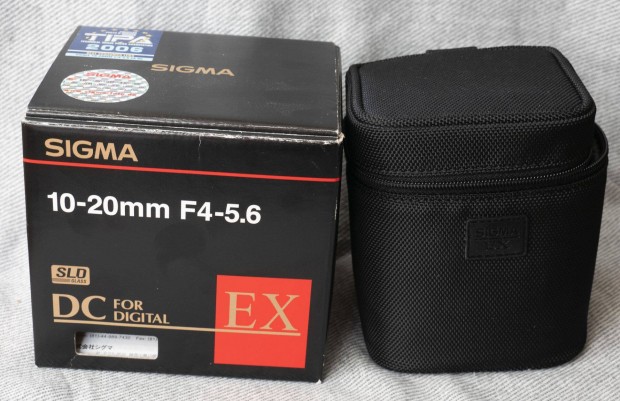 Sigma EX 10-20mm DC HSM Nikon F