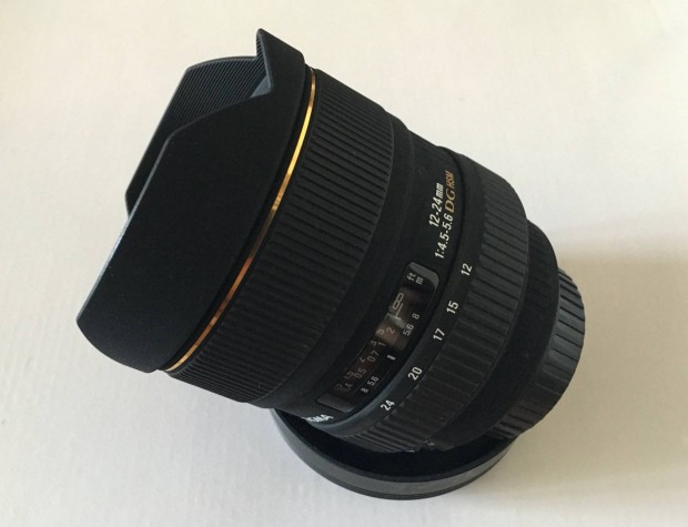 Sigma EX 12-24/4.5-5.6 DG HSM IF zoom objektv Canon EOS-hoz elad