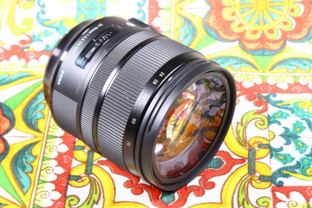 Sigma art 24-70mm 2.8 OS Nikon af objektív