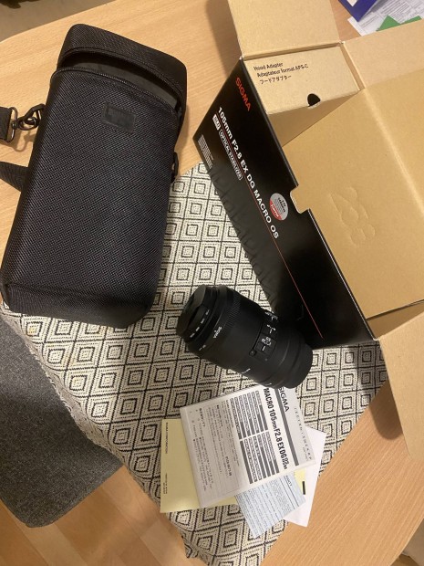 Sigma objektív + UV szűrő (hoya 62mm)