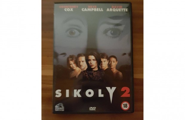 Sikoly 2. Horror dvd