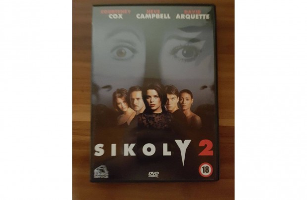 Sikoly 2. Horror dvd