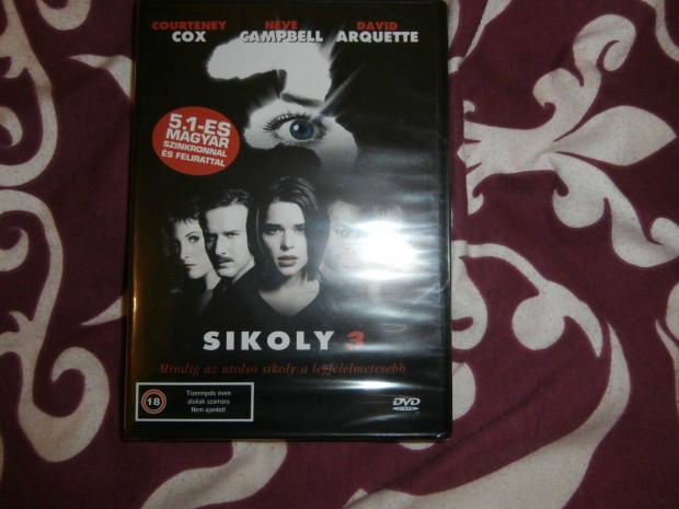 Sikoly 3 DVD film