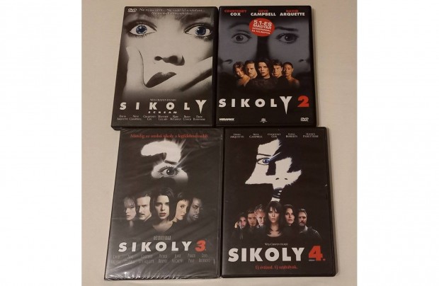 Sikoly Dvd Filmek 1-2-3-4. egyben