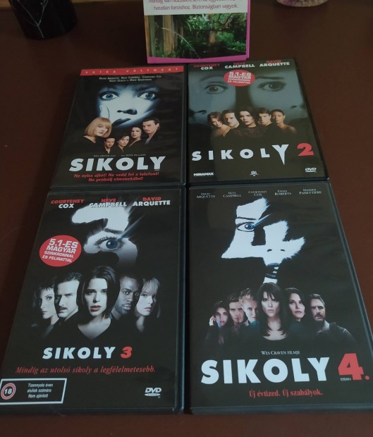 Sikoly dvd 1-4 szinkronos eredeti 