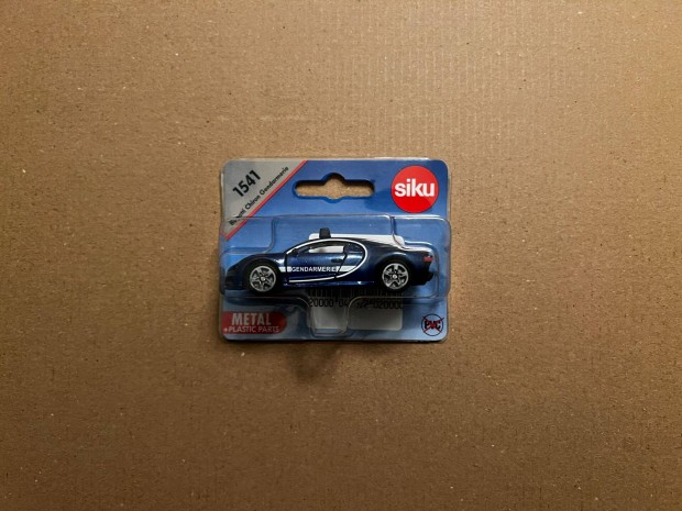 Siku 1541 Bugatti Chiron Gendarmerie csendr/rendr - metlkk