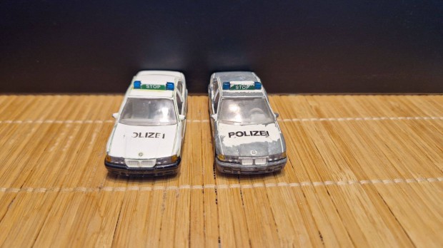 Siku BMW 320i (E36) Polizei Kisautó (1028) Több darab!