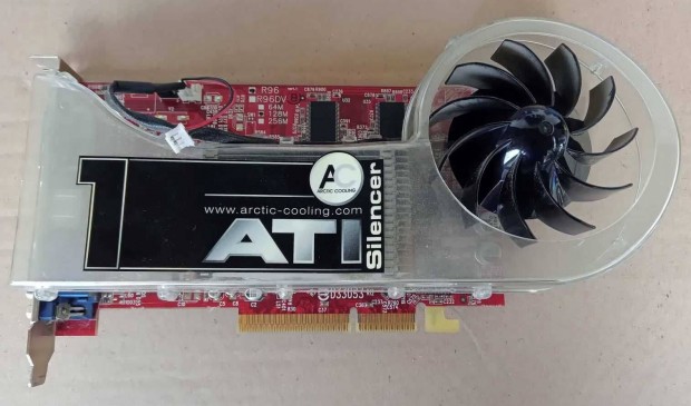 Silencer Hts! Tul radeon 9600 pro - 128m,128b AGP Videokrtya Elad!