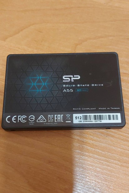 Silicon Power 512GB Ace A55 SSD merevlemez Garancis