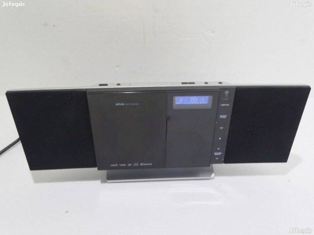 Silva Schneider hifi CD lejtsz Tuner USB BT AUX SD hangszr