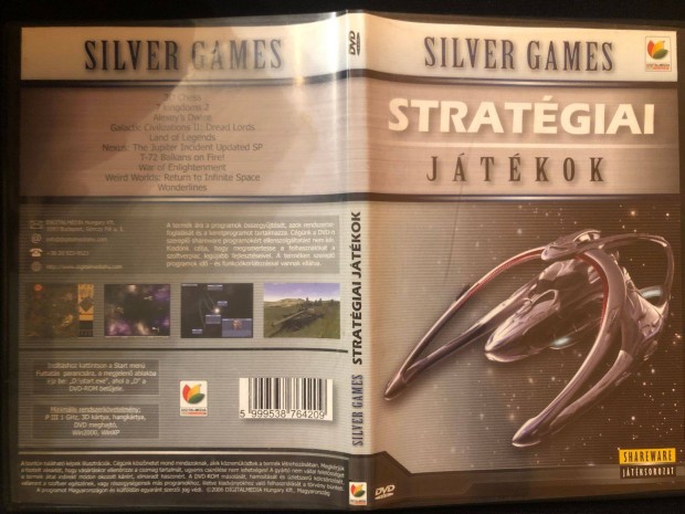 Silver Games PC jtk (10db jtk egy lemezen)