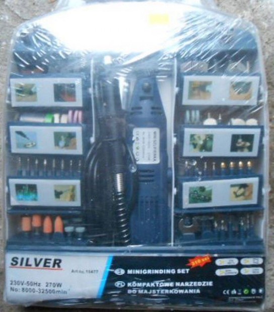 Silver S10477 multifunkciós kisgép gravírozó 270W / 310db tartozék