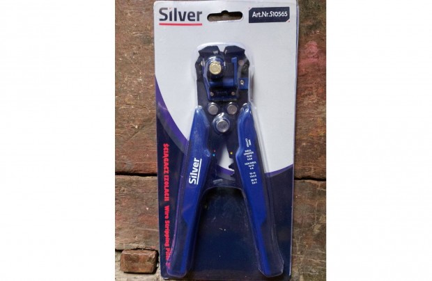 Silver S10565 automata blankoló fogó kábelcsupaszító fogó 220mm