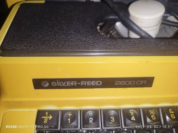 Silver reed 2600 cr r gp 
