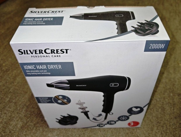 Silvercrest Shtk 2000 A1 ionizl hajszrt