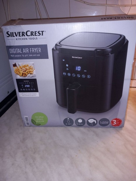 Silvercrest airfryer s fagyigp egyben elad!!!