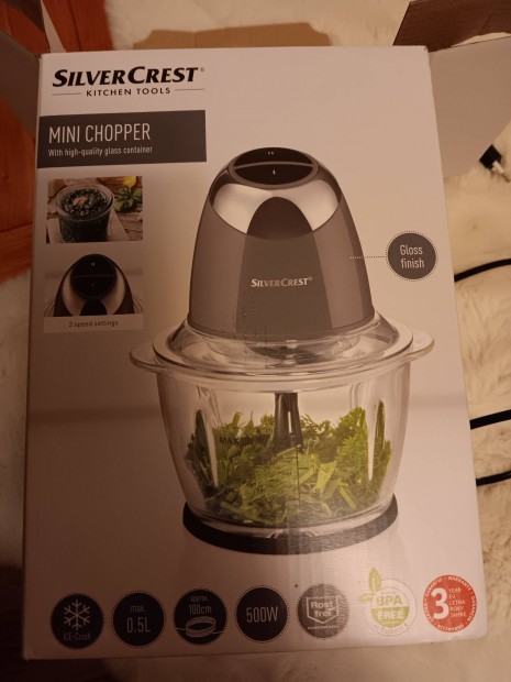 Silvercrest aprító üveg mixertartály