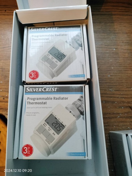 Silvercrest programozhat digitlis raditor termosztt Ft