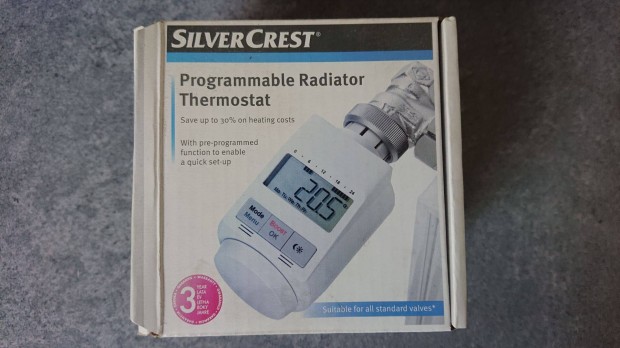 Silvercrest programozhat raditor termosztt IAN 75138 tpus