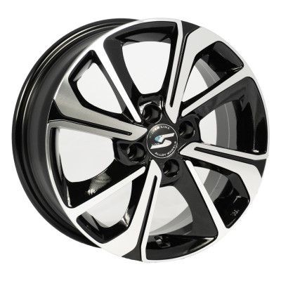 Silverline Iowa Fekete polír 6X15 4X100 ET38 CB60,1 | alufelni |