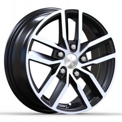 Silverline Valencia Fekete polír 6X15 5X100 ET38 CB57,1 | alufelni |