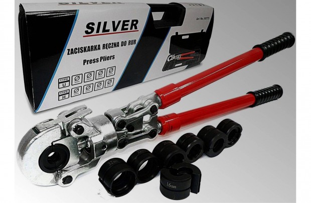 Silvertools krimpel prs, prsszerszm, kzi press 8 (U+ TH) fejjel !