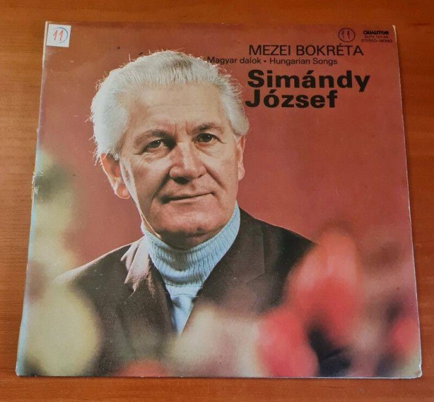 Simndy Jzsef - Mezei bokrta, magyar dalok; LP, Vinyl