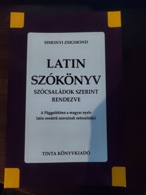 Simonyi Zsigmond - Latin szknyv