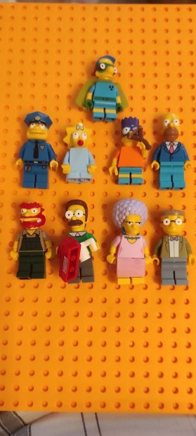 Simpson család tagjai lego