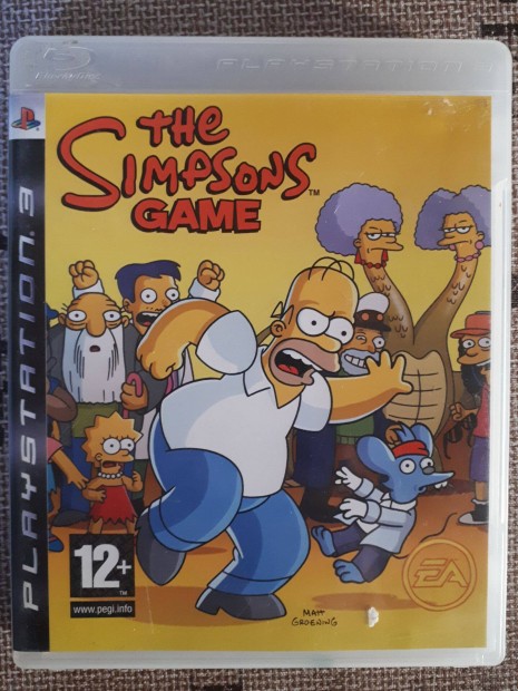 Simpsons The GAME ps3 jtk,elad,csere is
