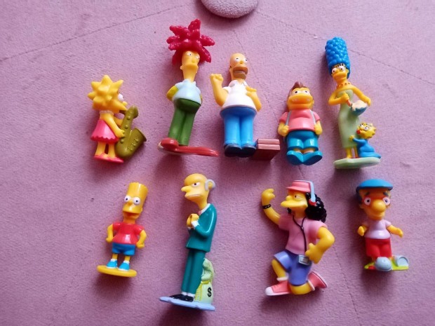 Simpsons csald figura csomag 