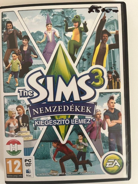 Sims^3 PC játék DVD ROM