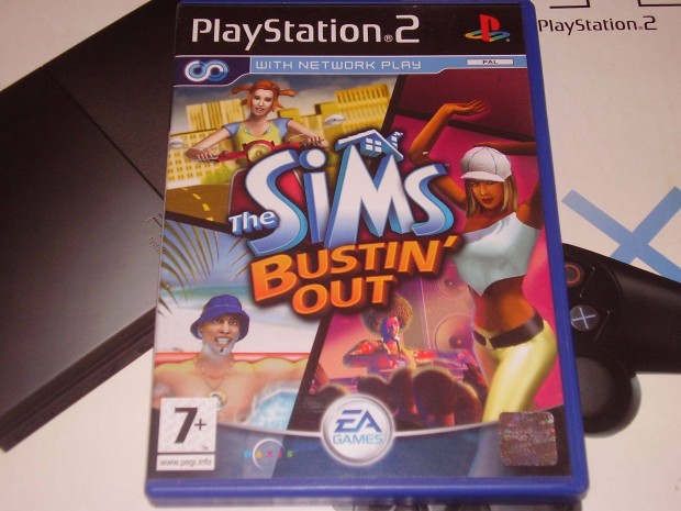 Sims Bustin Out Playstation 2 eredeti lemez elad