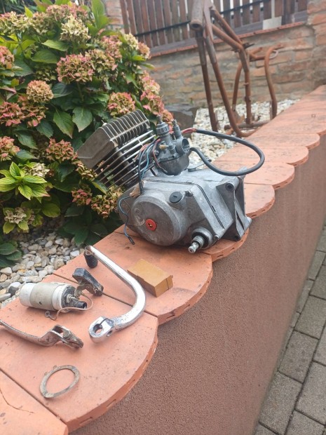 Simson 51-es motorblokk.