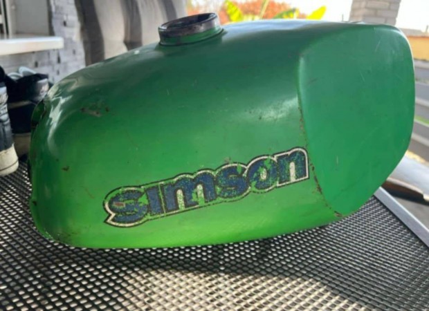 Simson S50 '75-s eredeti zld tank