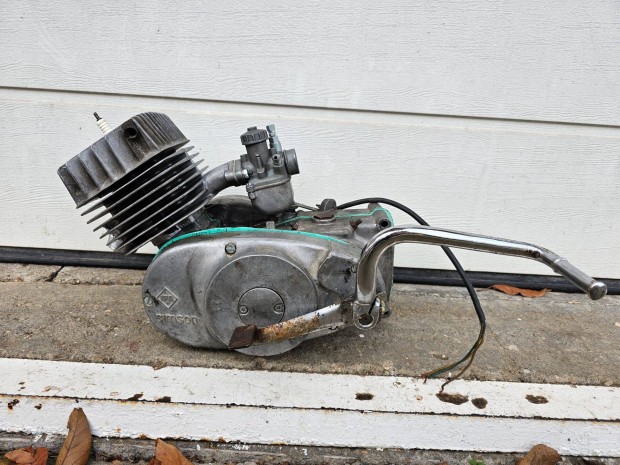 Simson S50 motor , blokk feljtott llapotban elad