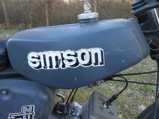 Simson S51N,1984-esről:eredeti-gyári DDR-es tankszett eladó