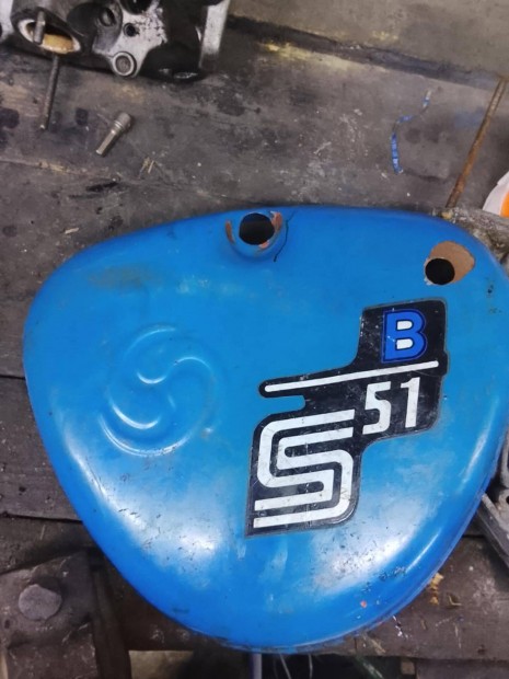 Simson S51 Gyrifests 1987 Oldaldekni (Postzom is)