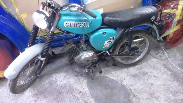 Simson S51 zemkpes llapotban