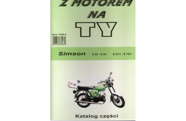 Simson S53/ S83 / S51 / S70 alkatrsz katalgus ( Lengyel )