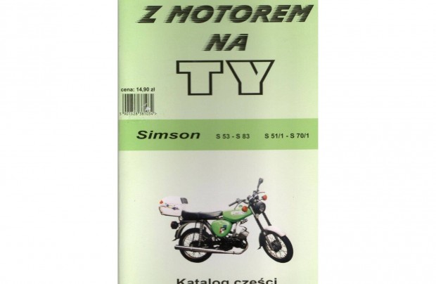 Simson S53/ S83 / S51 / S70 alkatrsz katalgus ( Lengyel )