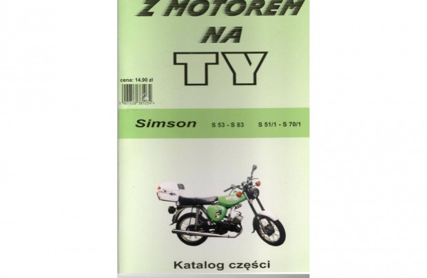 Simson S53/ S83 / S51 / S70 alkatrész katalógus ( Lengyel ) (3.)