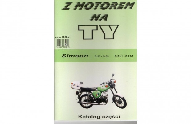 Simson S53/ S83 / S51 / S70 alkatrész katalógus ( Lengyel ) (3.)