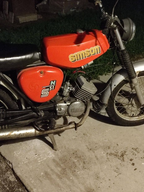 Simson SN51 segdmotorkerkpr elad Sarkadon
