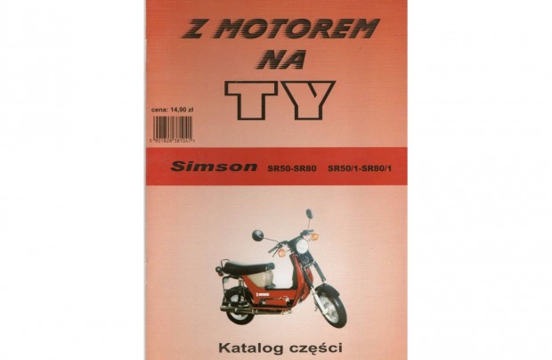 Simson SR 50 / 80 alkatrsz katalgus ( Lengyel )