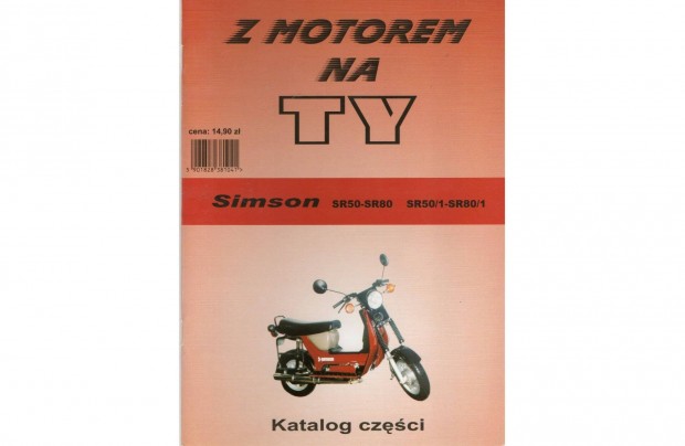 Simson SR 50 / 80 alkatrsz katalgus ( Lengyel )