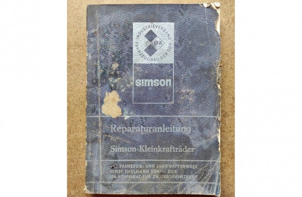 Simson S 50, KR 51, SR 4 motor javítási útmutató