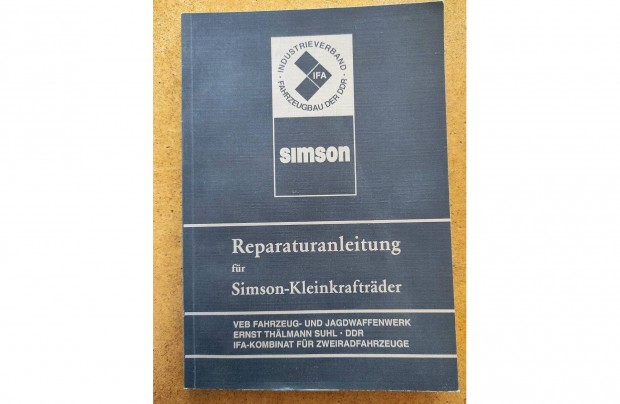 Simson S 50, KR 51 s SR 4- javtsi knyv